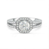 Thumbnail for Bague carrée — photo produit sur fond blanc