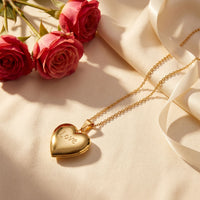 Thumbnail for Collier Médaillon Photo Coeur Love