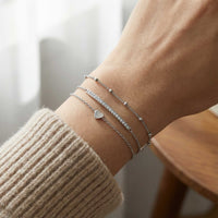 Thumbnail for Bracelet Barre de Cristaux, vue 3