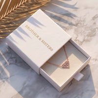 Thumbnail for Collier géométrique — dans l'écrin cadeau, or rose | SKU: 12791388-rose-gold