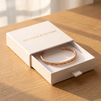 Thumbnail for Bracelet citation — dans l'écrin cadeau, or rose | SKU: nftd-rg