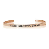 Thumbnail for Bracelet jonc gravé — photo produit sur fond blanc, or rose