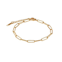 Thumbnail for Bracelet chaîne — photo produit sur fond blanc, or