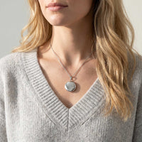 Thumbnail for Collier Médaillon Photo Rond