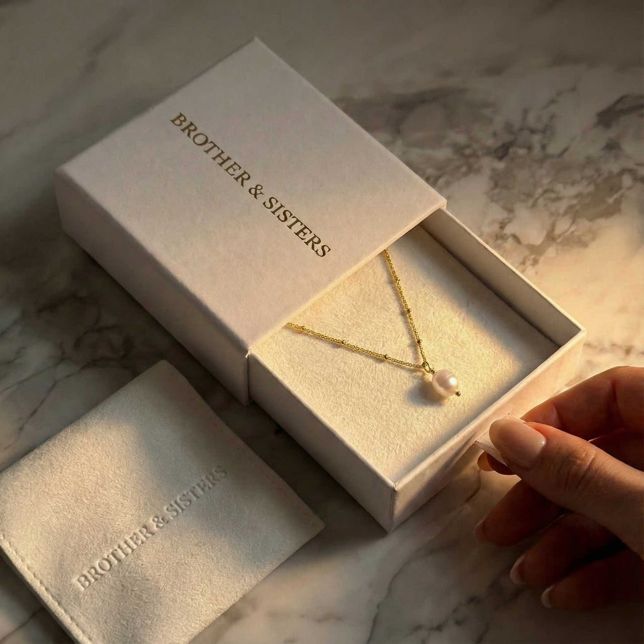 Collier Perle Goutte