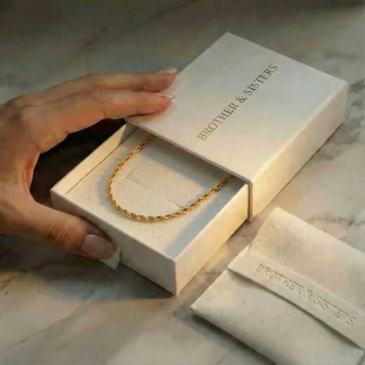 Collier Chaîne Torsadée