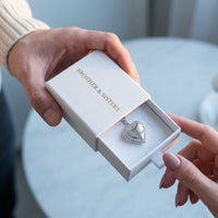 Thumbnail for Collier Médaillon Photo Coeur Cristal