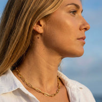 Thumbnail for Collier Chaîne Trombone Ria