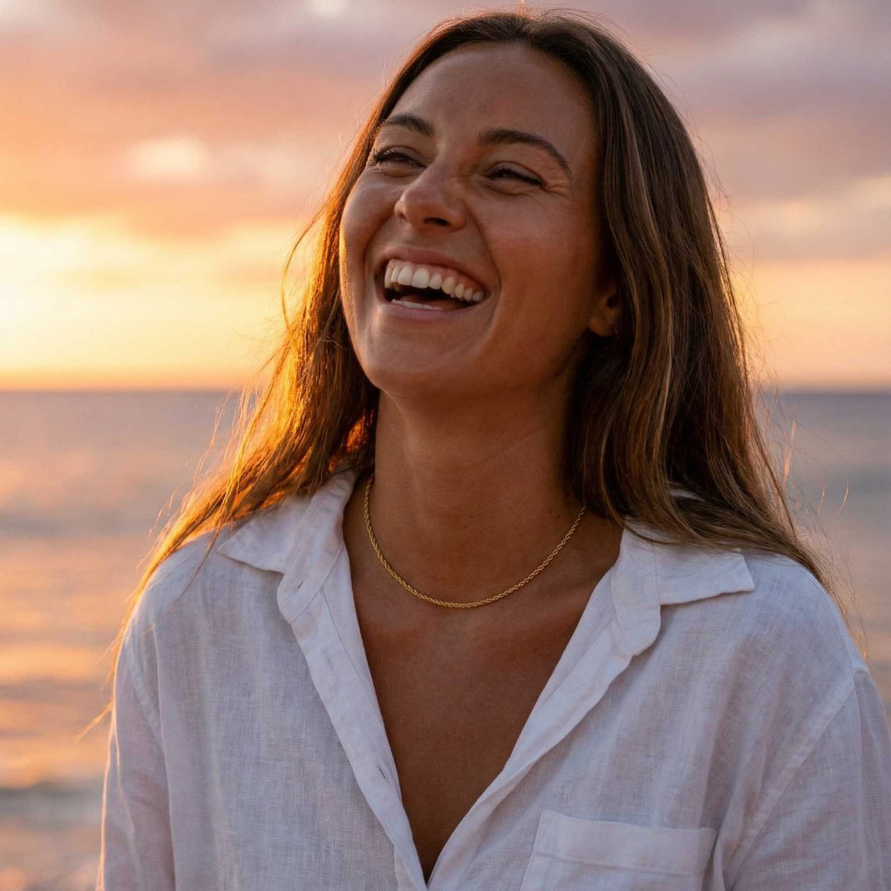 Collier Chaîne Torsadée