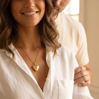 Thumbnail for Collier Médaillon Photo Coeur