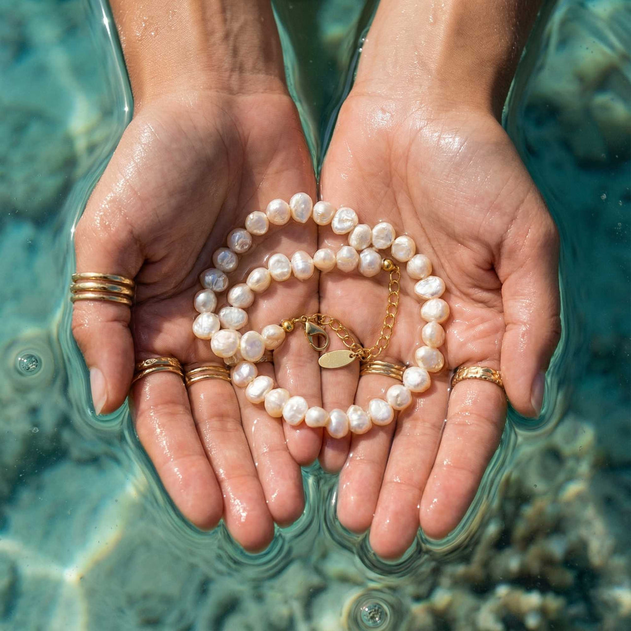 Sunseeker Pearl Choker