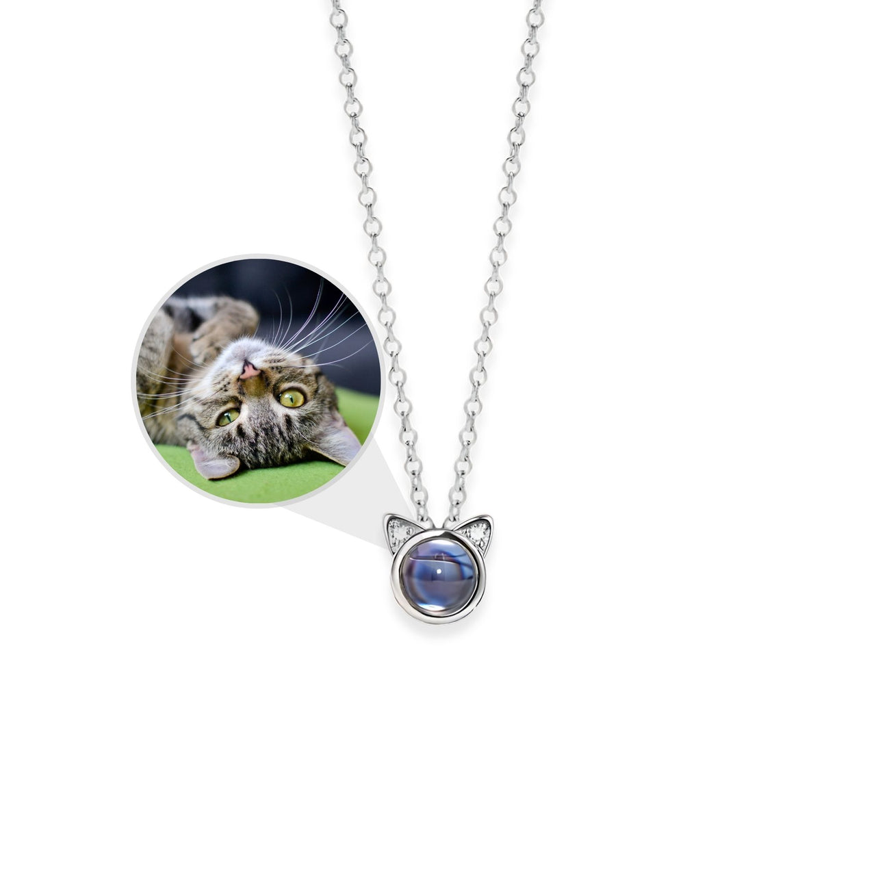 Cat Photo Necklace