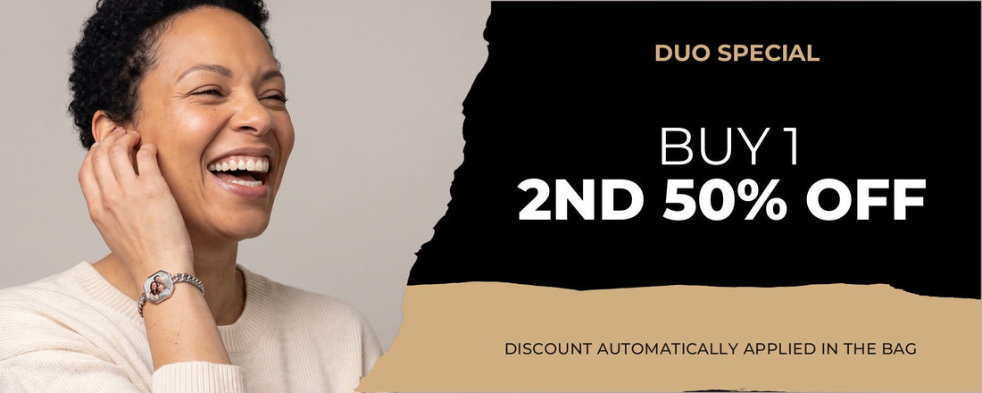 Duo offer: buy one secret photo bracelet, get the second 50% off — Brother & Sisters