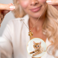 Thumbnail for Meow Photo Necklace