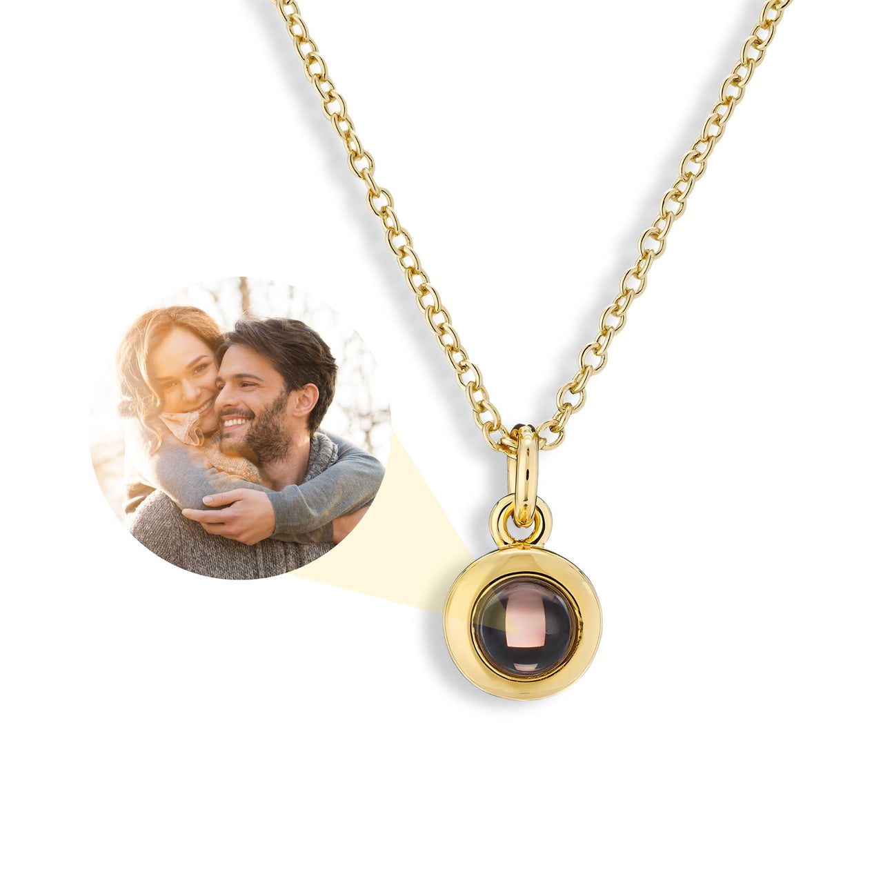 Collier Photo Cercle