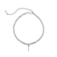 Thumbnail for Silver Initial Anklet