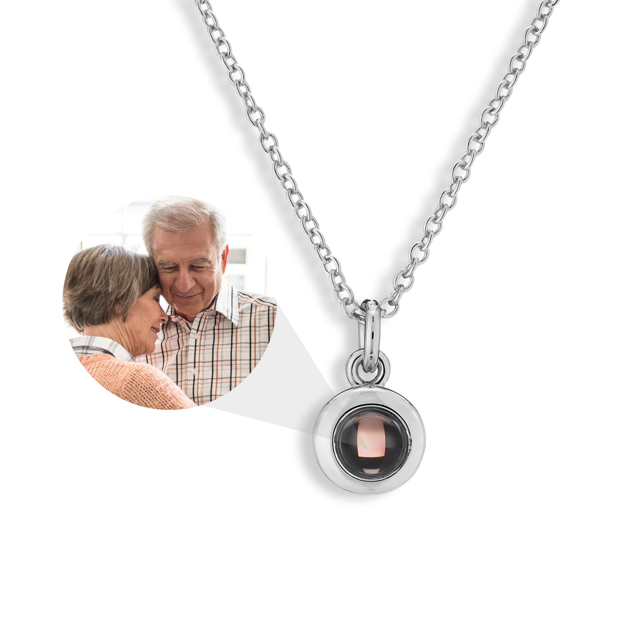 Collier Photo Cercle