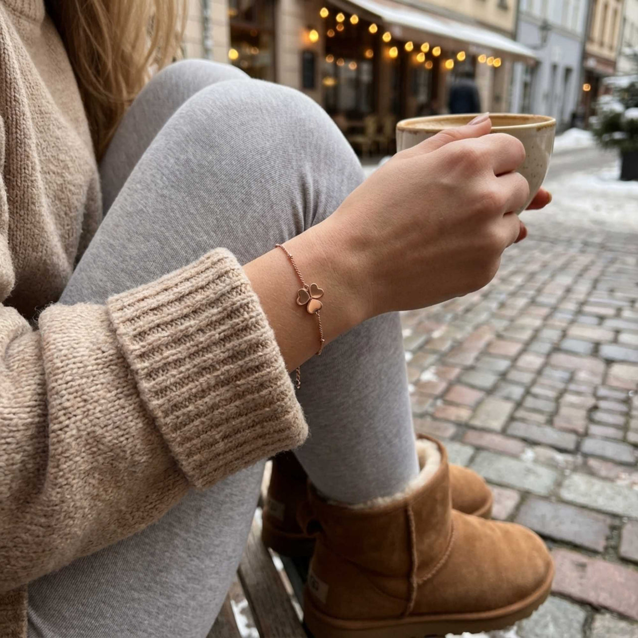 Bracelet Trèfle Porte-Bonheur