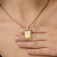 Thumbnail for Vintage Initial Necklace