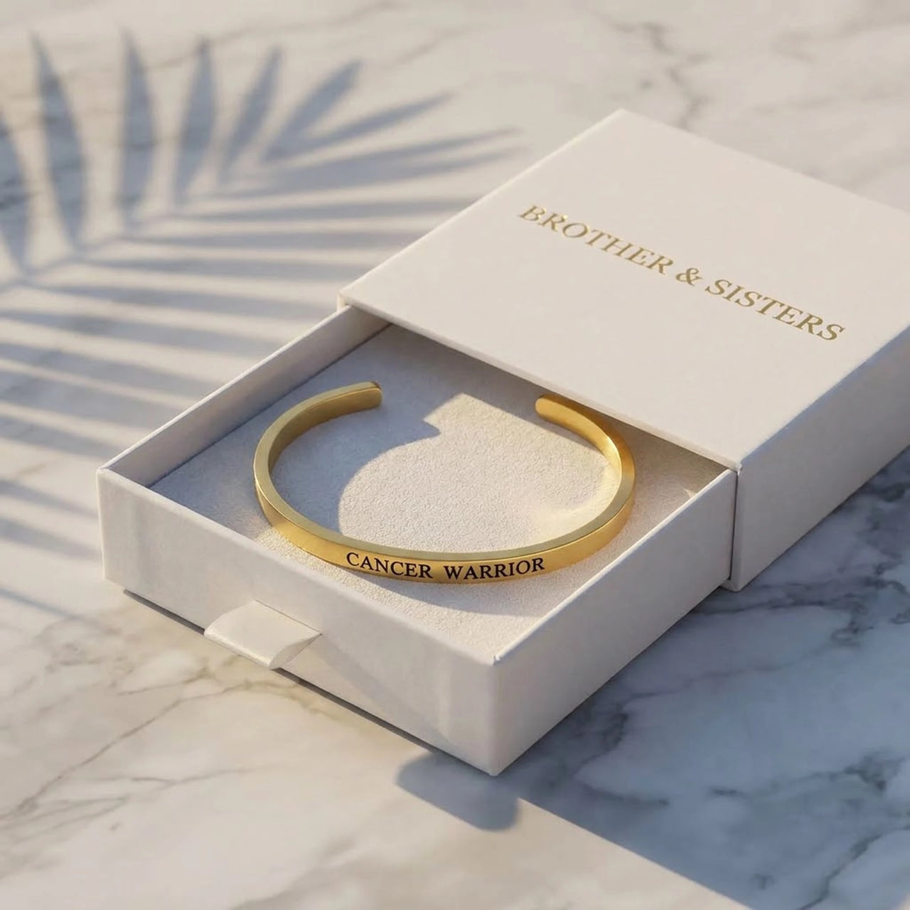 Bracelet message — dans l'écrin cadeau, or | SKU: 7220397-gold-plated-color
