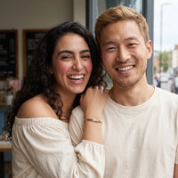 Thumbnail for Carpe diem bracelet — worn by a couple, rose gold | SKU: cp-rg
