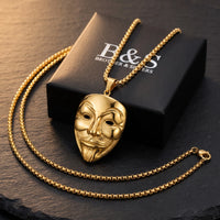 Thumbnail for Vendetta Necklace Gold – in the Brother & Sisters gift box | Brother & Sisters | SKU: Gold