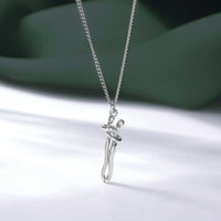 Thumbnail for Hug Necklace - Woman Necklace - Perfect Gift - Brother & Sisters Necklace Brother & Sisters