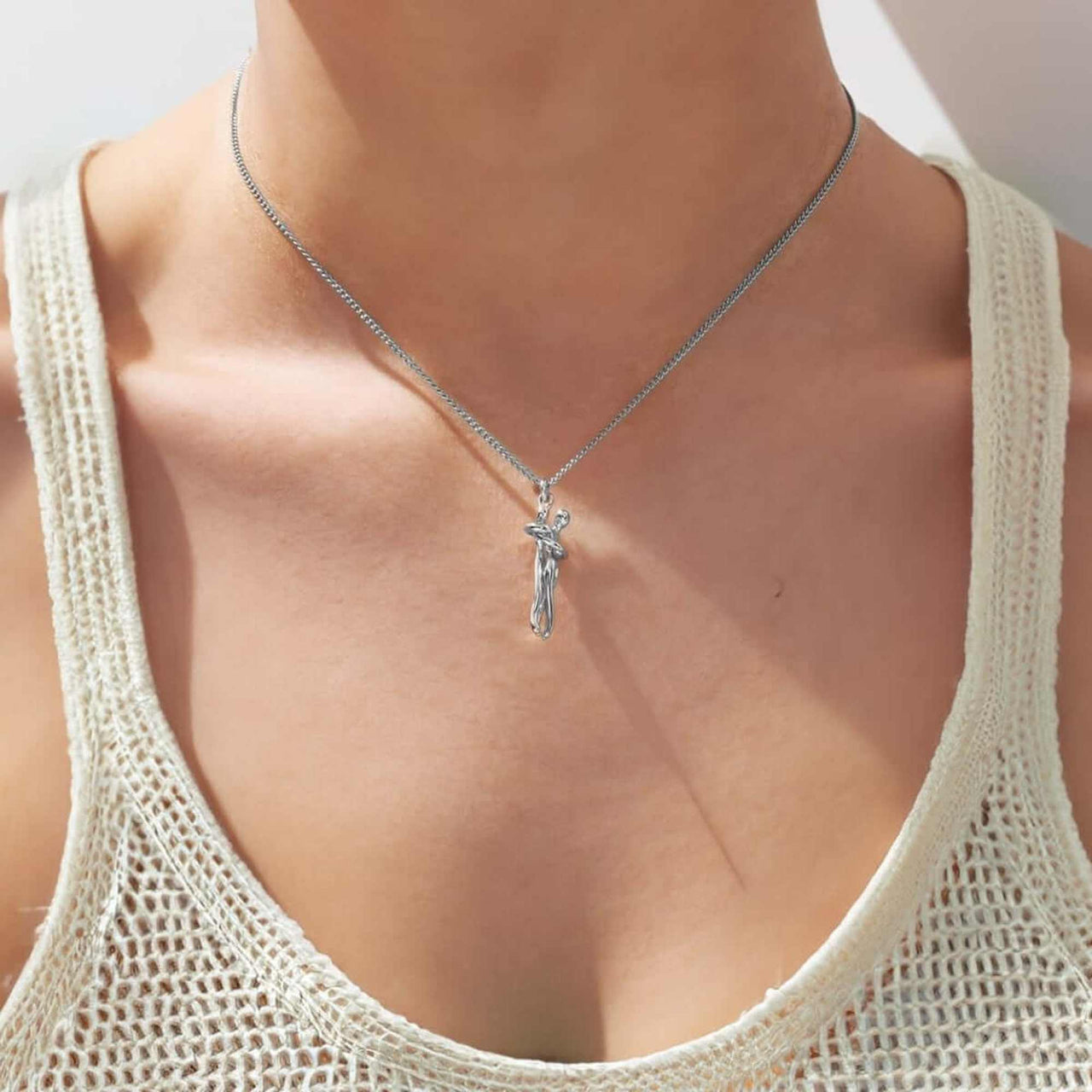 Hug Necklace - Woman Necklace - Perfect Gift - Brother & Sisters Necklace Brother & Sisters