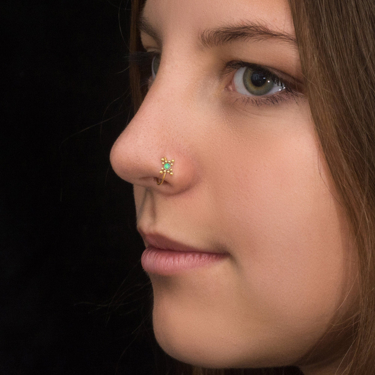 Stormy Nose Ring