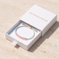 Thumbnail for Bracelet cordon — dans l'écrin cadeau, or rose | SKU: lanature-rg
