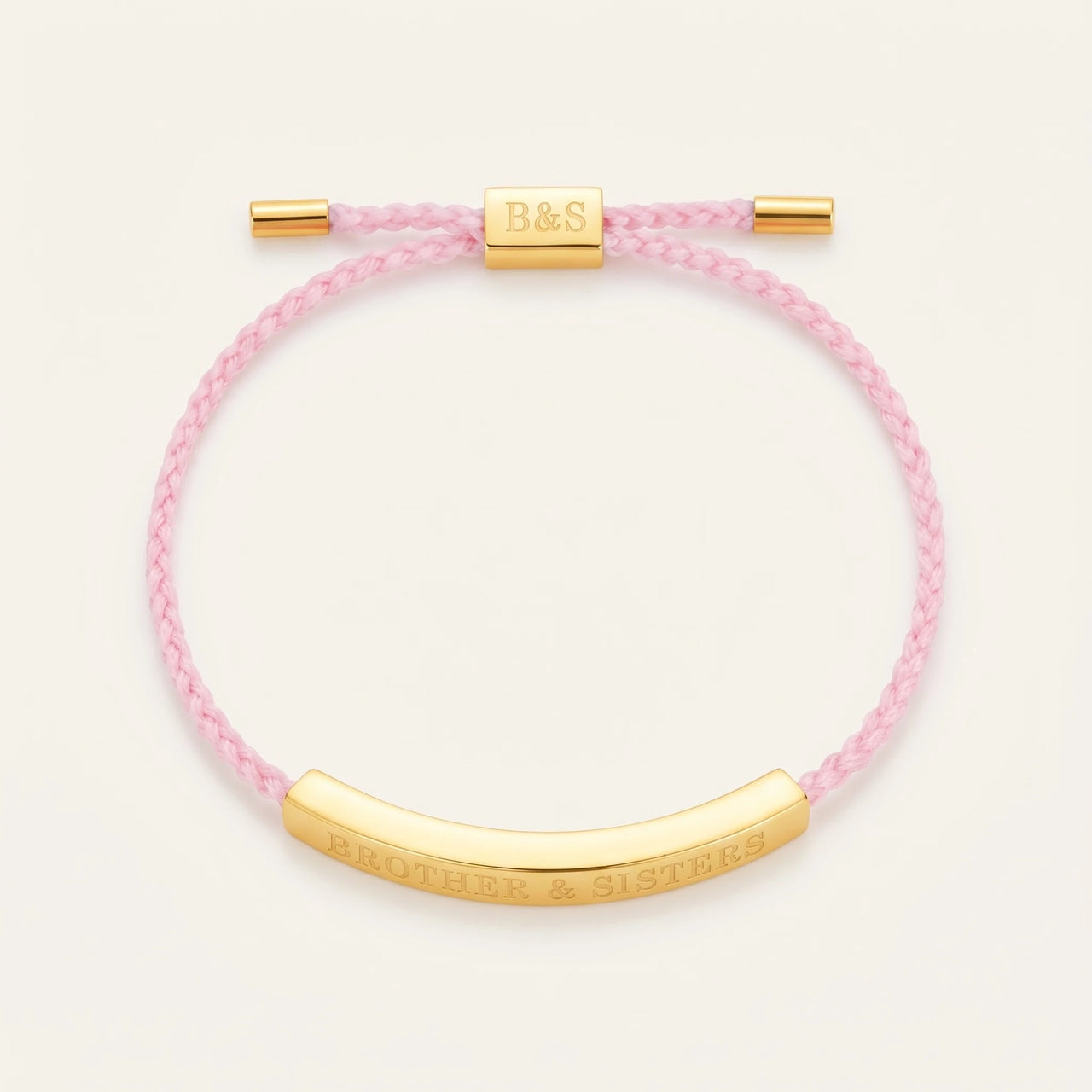 Bracelet rose — photo produit sur fond blanc, or | SKU: lecorail-g