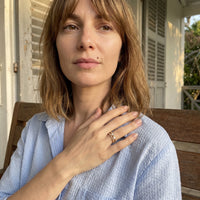 Thumbnail for Waterproof ring — worn, everyday gesture, gold | SKU: lepapillon