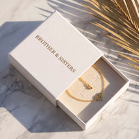 Thumbnail for Bracelet géométrique — dans l'écrin cadeau, or | SKU: 11662607-gold
