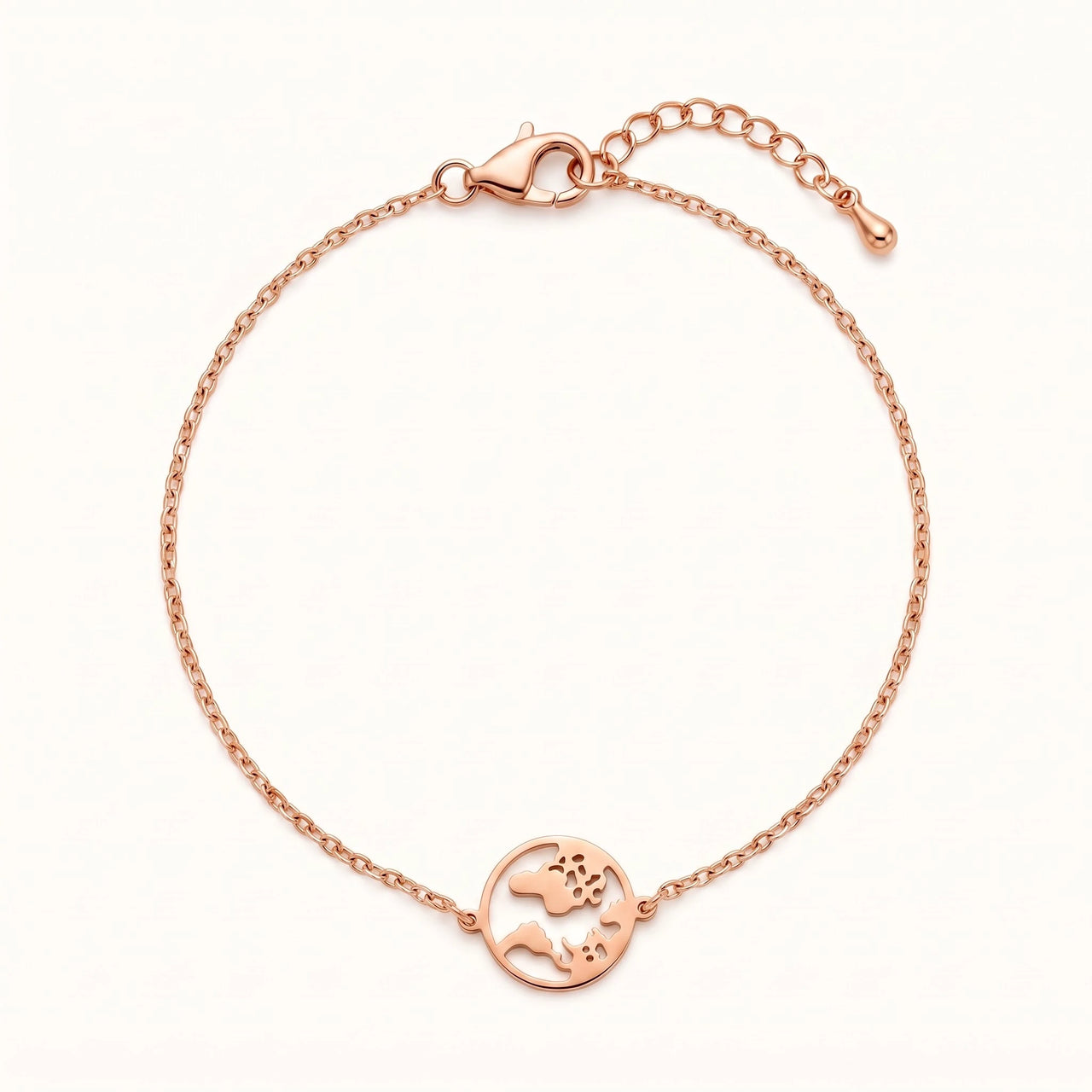 Bracelet voyage — photo produit sur fond blanc, or rose | SKU: 22665062-rose-gold