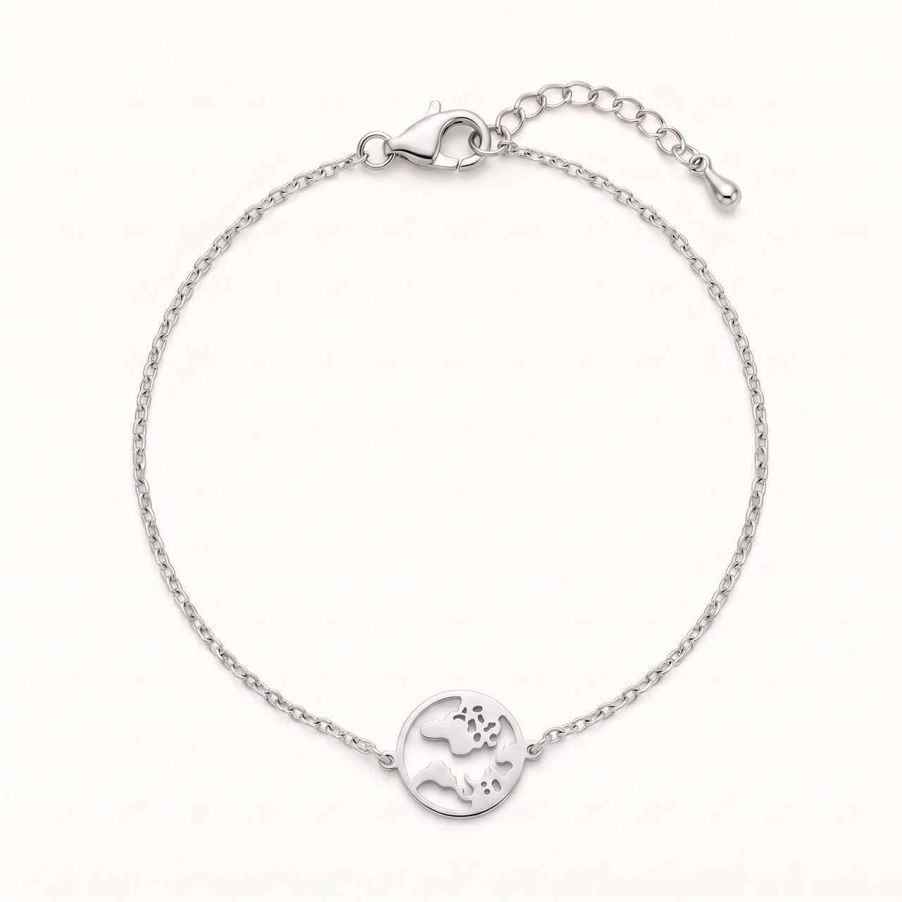 Bracelet voyage — photo produit sur fond blanc, argent | SKU: 22665062-white-gold