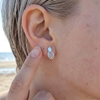 Thumbnail for Bijoux acier inoxydable — photo portée, taille réelle, argent | SKU: 437186-silver-plated