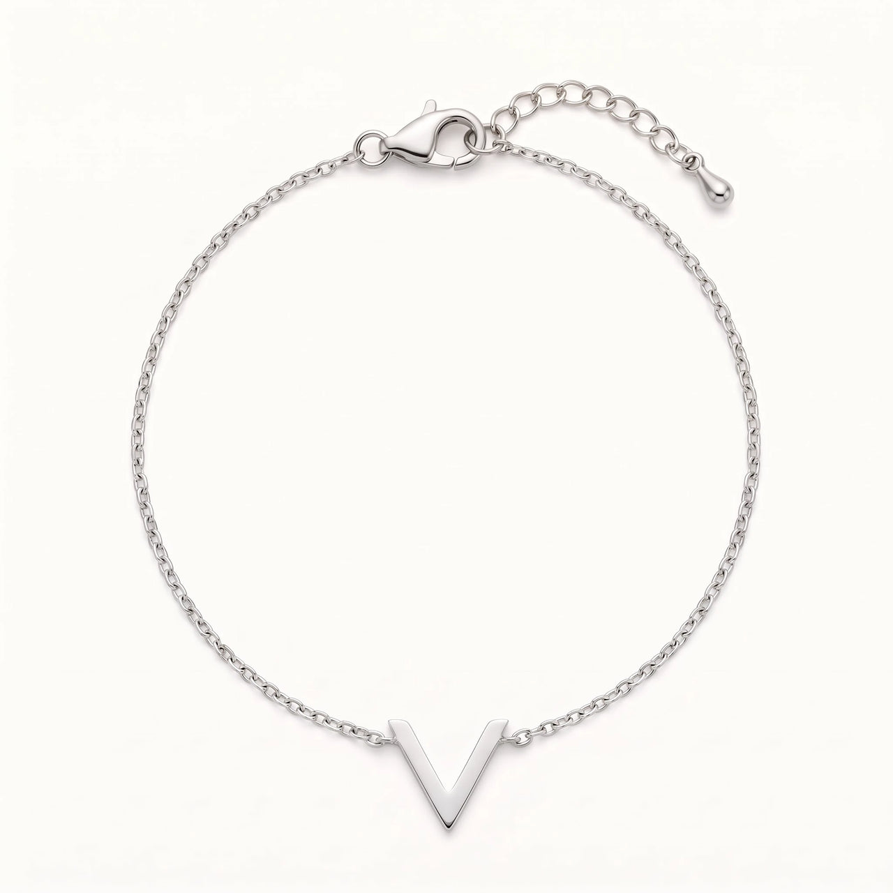 Bijoux acier inoxydable — photo produit sur fond blanc, argent | SKU: 9443177-white-gold