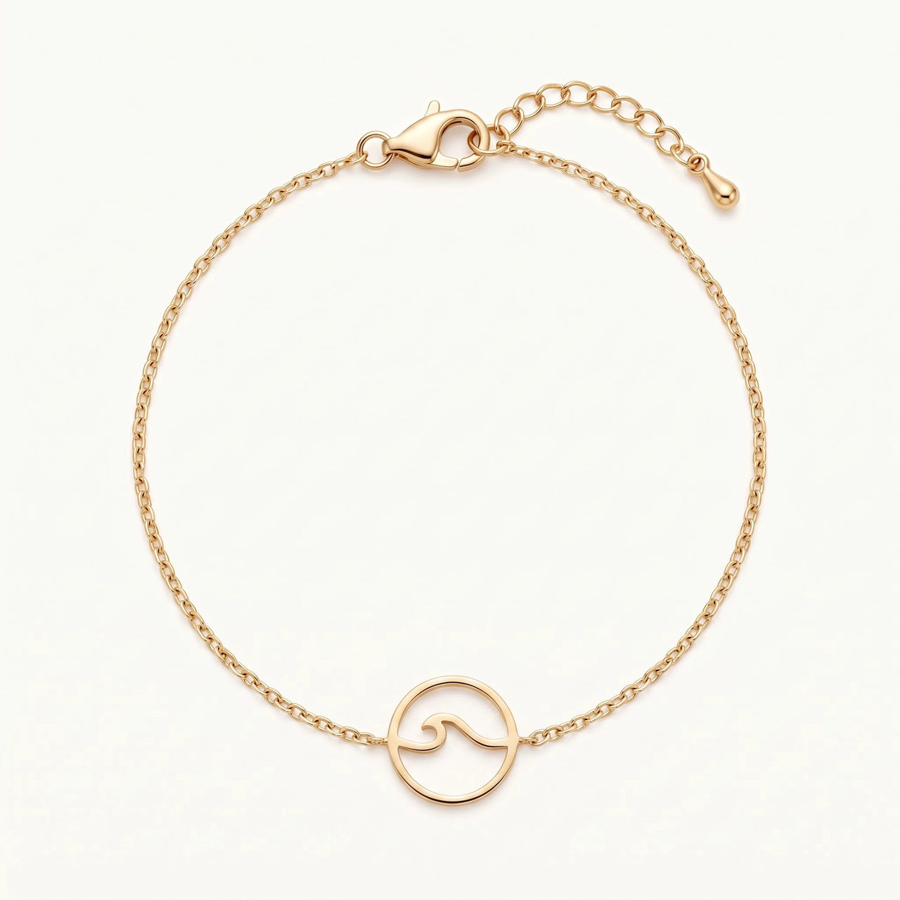 Bijoux acier inoxydable — photo produit sur fond blanc, or | SKU: 17429078-gold