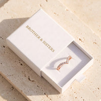 Thumbnail for Bague fine — dans l'écrin cadeau, or rose | SKU: 10645547-4.5-rose-gold