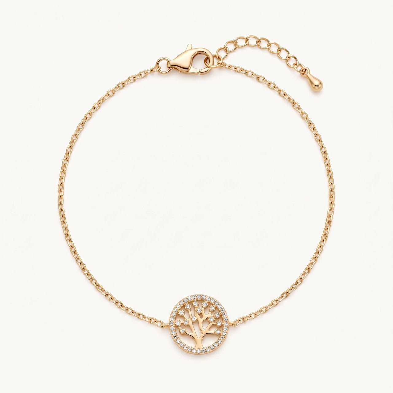 Waterproof bracelet — product photo on a white background, gold | SKU: 18963309-gold
