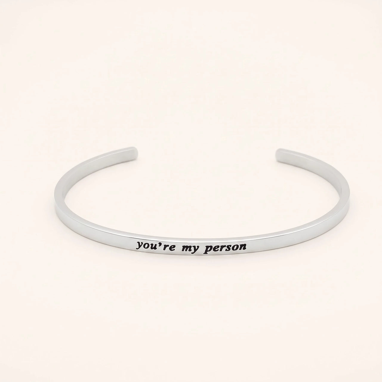 Bracelet meilleure amie — photo produit sur fond blanc, argent | SKU: 8174603-silver-color